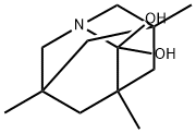 1-Azatricyclo[3.3.1.13,7]decane-2,2-diol, 3,5,7-trimethyl- (9CI) 结构式