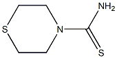 4-Thiomorpholinecarbothioamide 结构式