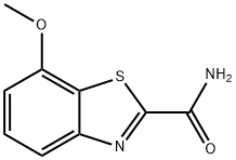 2-Benzothiazolecarboxamide,7-methoxy-(7CI,8CI,9CI) 结构式