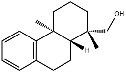 (1S)-1,2,3,4,4a,9,10,10aα-Octahydro-1α,4aβ-dimethylphenanthrene-1β-methanol 结构式