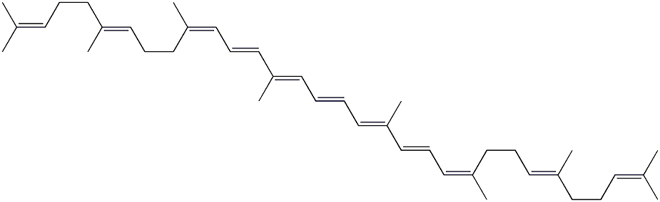 (9-cis,9'-cis)-7,7',8,8'-tetrahydro-y,y-Carotene 结构式