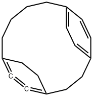 Tricyclo[10.2.2.24,7]octadeca-1(14),4,6,12,15,17-hexaene 结构式