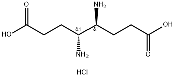 meso-gamma,gamma'-diaminosuberic acid 结构式