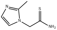 1H-Imidazole-1-ethanethioamide,2-methyl-(9CI) 结构式