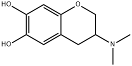 2H-1-Benzopyran-6,7-diol,3-(dimethylamino)-3,4-dihydro-(9CI) 结构式