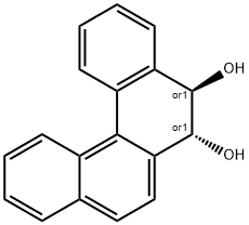 benzo(c)phenanthrene 5,6-dihydrodiol 结构式