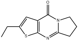 Pyrrolo[1,2-a]thieno[2,3-d]pyrimidin-4(6H)-one, 2-ethyl-7,8-dihydro- 结构式