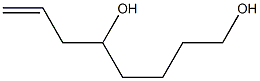 7-Octene-1,5-diol 结构式