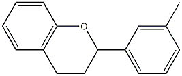 2H-1-Benzopyran,3,4-dihydro-2-(3-methylphenyl)-(9CI) 结构式