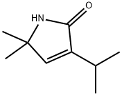 2H-Pyrrol-2-one,1,5-dihydro-5,5-dimethyl-3-(1-methylethyl)-(9CI) 结构式