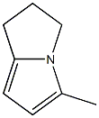 1H-Pyrrolizine,2,3-dihydro-5-methyl-(7CI,8CI,9CI) 结构式