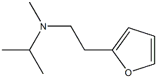 2-Furanethanamine,N-methyl-N-(1-methylethyl)-(9CI) 结构式