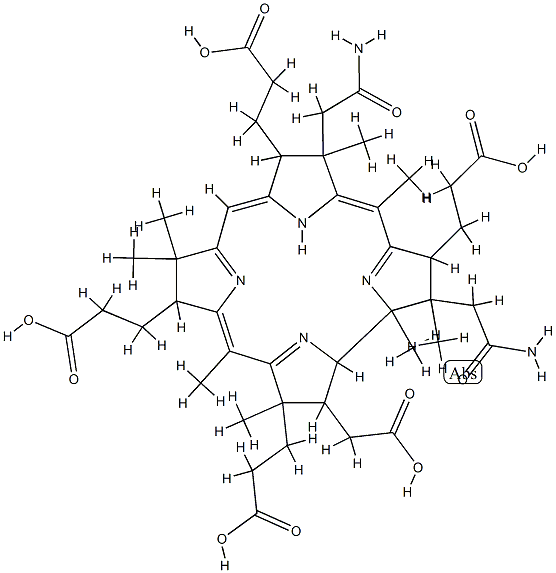 hydrogenobyrinic acid-a,c-diamide 结构式