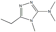 4H-1,2,4-Triazol-3-amine,5-ethyl-N,N,4-trimethyl-(9CI) 结构式