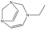 1,3,6-Triazabicyclo[4.2.1]nona-4,7-diene,3-ethyl-(9CI) 结构式