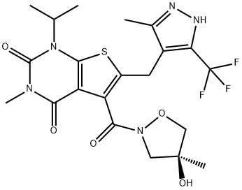 MCT1抑制剂 结构式