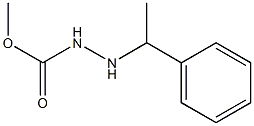 3-(α-Methylbenzyl)carbazic acid methyl ester 结构式