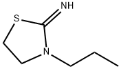 2-Thiazolidinimine,3-propyl-(9CI) 结构式
