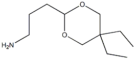 1,3-Dioxane-2-propanamine,5,5-diethyl-(9CI) 结构式