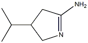 2H-Pyrrol-5-amine,3,4-dihydro-3-(1-methylethyl)-(9CI) 结构式