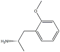 (S)-(-)-2-(3-甲氧基苯基)-1-甲基乙胺 结构式
