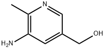 3-Pyridinemethanol,5-amino-6-methyl-(9CI) 结构式