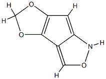 1H-[1,3]Dioxolo[3,4]cyclopent[1,2-c]isoxazole(9CI) 结构式