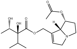 7-acetyllycopsamine 结构式