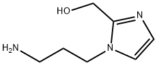 1H-Imidazole-2-methanol,1-(3-aminopropyl)-(9CI) 结构式