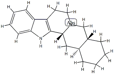 (3β)-Yohimban 结构式