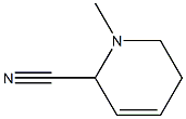 2-Pyridinecarbonitrile,1,2,5,6-tetrahydro-1-methyl-(9CI) 结构式