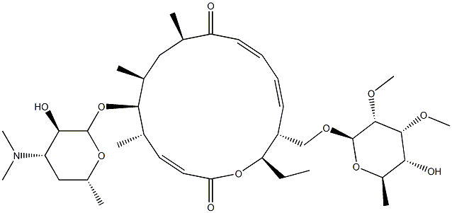 Mycinamicin VI 2'',3''-dimethyl ether 结构式