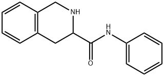 3-Isoquinolinecarboxamide,1,2,3,4-tetrahydro-N-phenyl-(9CI) 结构式