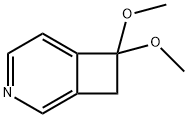 3-Azabicyclo[4.2.0]octa-1,3,5-triene,7,7-dimethoxy-(9CI) 结构式