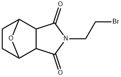 N-(2-Bromoethyl)-7-oxabicyclo[2.2.1]heptane-2,3-dicarbimide 结构式