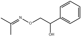 Acetone O-(β-hydroxyphenethyl)oxime 结构式