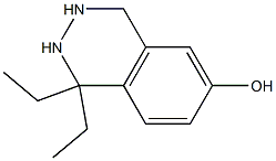 6-Phthalazinol,1,1-diethyl-1,2,3,4-tetrahydro-(9CI) 结构式