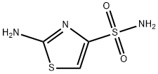 4-Thiazolesulfonamide,2-amino-(9CI) 结构式