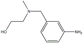 2-[(3-aminobenzyl)(methyl)amino]ethanol(SALTDATA: 2HCl) 结构式