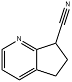 5H-Cyclopenta[b]pyridine-7-carbonitrile,6,7-dihydro-(9CI) 结构式