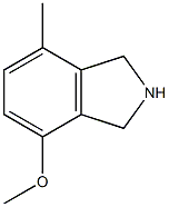 1H-Isoindole,2,3-dihydro-4-methoxy-7-methyl-(9CI) 结构式