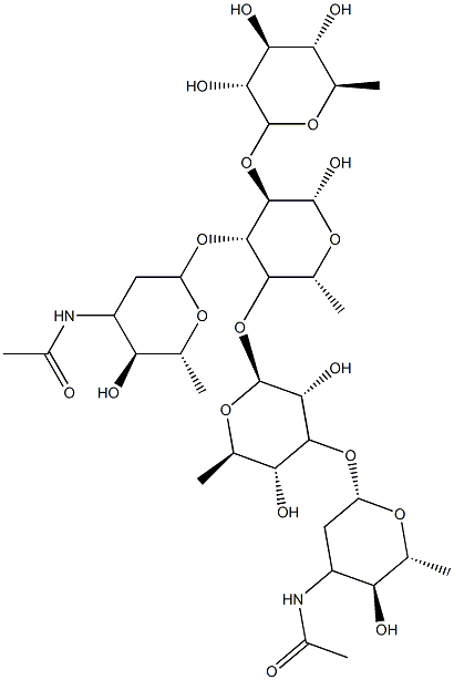 viridopentaose A 结构式