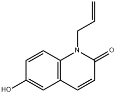 2(1H)-Quinolinone,6-hydroxy-1-(2-propenyl)-(9CI) 结构式