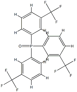 Tris(α,α,α-trifluoro-m-tolyl)phosphine oxide 结构式