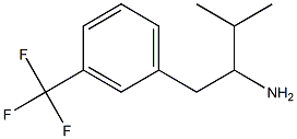 α-Isopropyl-3-(trifluoromethyl)benzeneethanamine 结构式