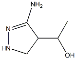 1H-Pyrazole-4-methanol,3-amino-4,5-dihydro-alpha-methyl-(9CI) 结构式