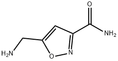 5-(氨基甲基)-1,2-噁唑-3-甲酰胺 结构式