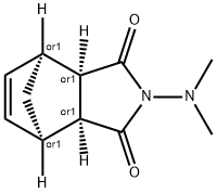 (1R,4S)-N-(Dimethylamino)norborn-5-ene-2α,3α-dicarboximide 结构式