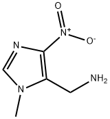 1H-Imidazole-5-methanamine,1-methyl-4-nitro-(9CI) 结构式