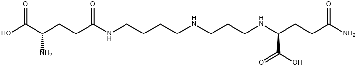 N(1),N(8)-bis(gamma-glutamyl)spermidine 结构式